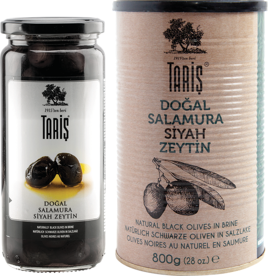 Doğal Salamura Siyah Zeytin